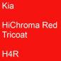 Preview: Kia, HiChroma Red Tricoat, H4R.